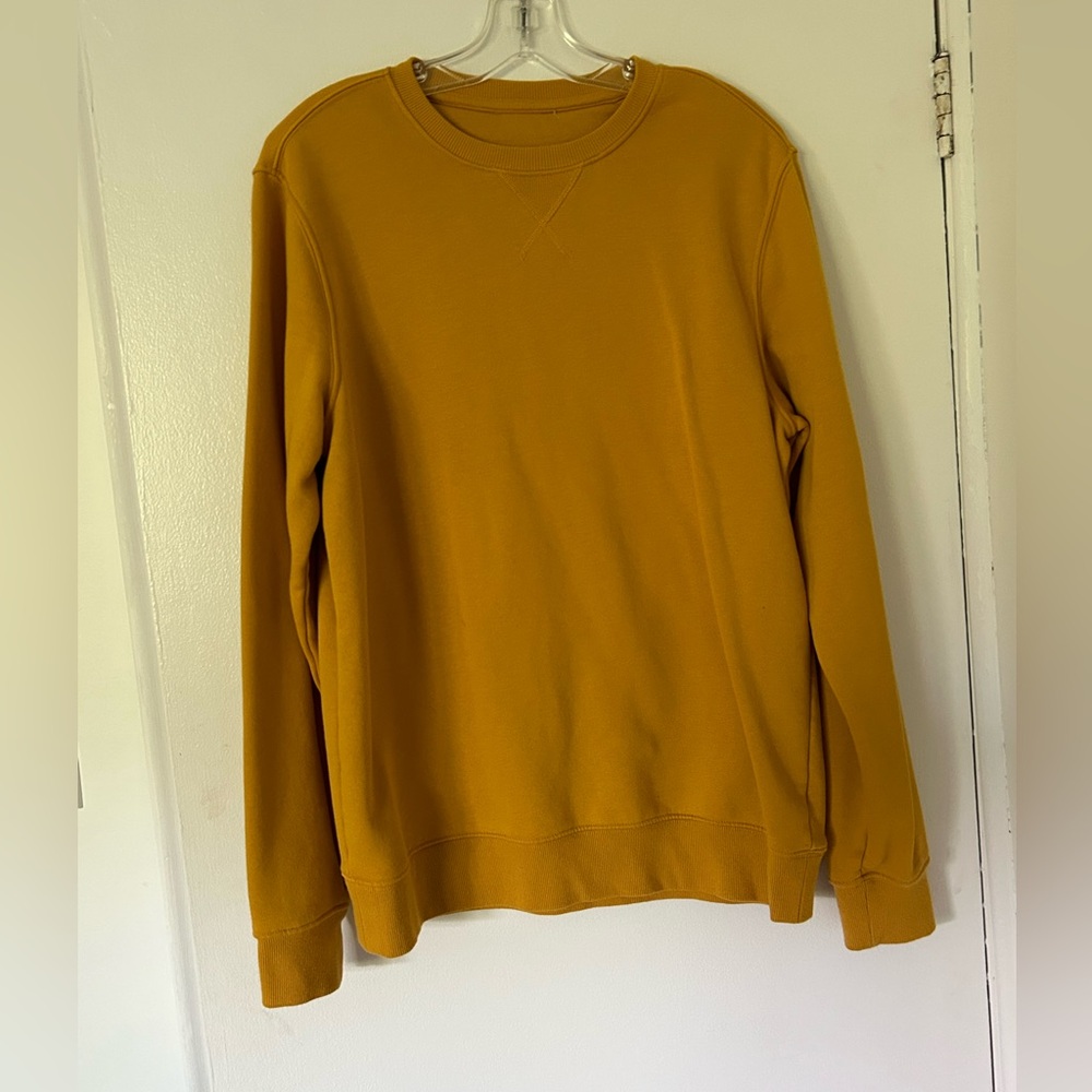 George Men's Crewneck Sweater - Mustard Yellow